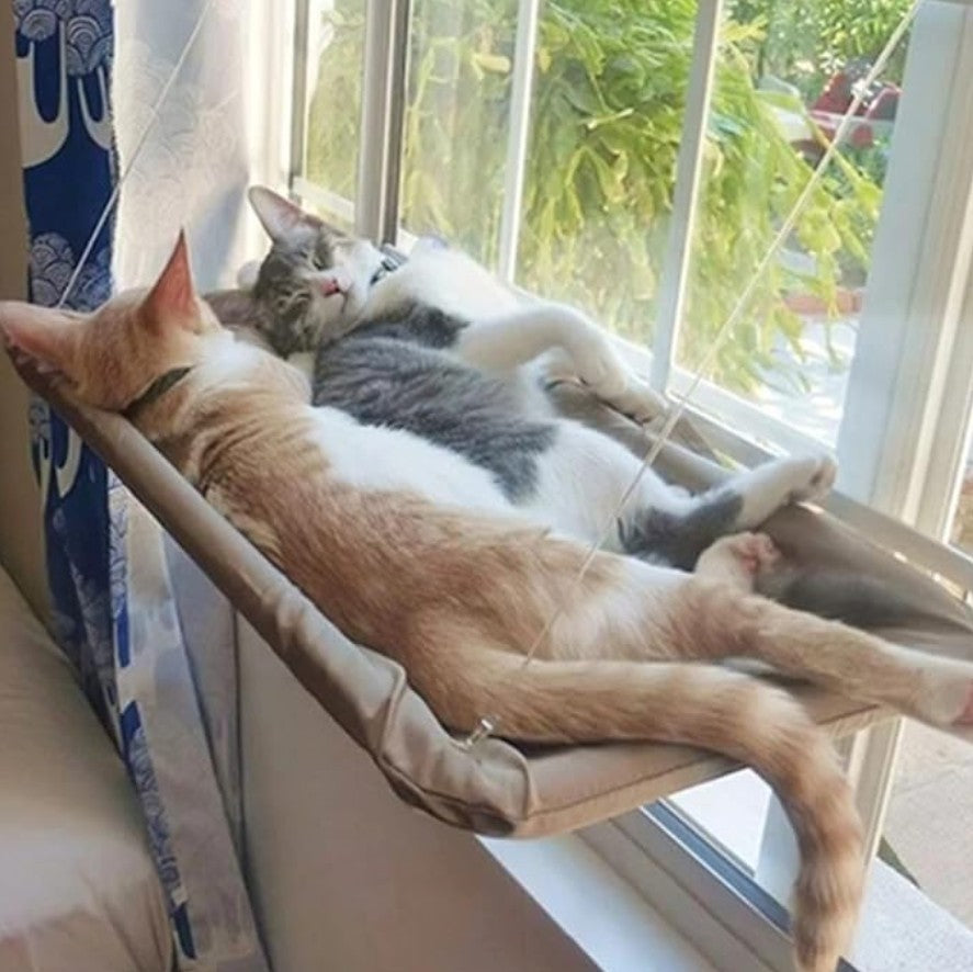 CAMA PARA GATOS TIPO HAMACA COLGANTE