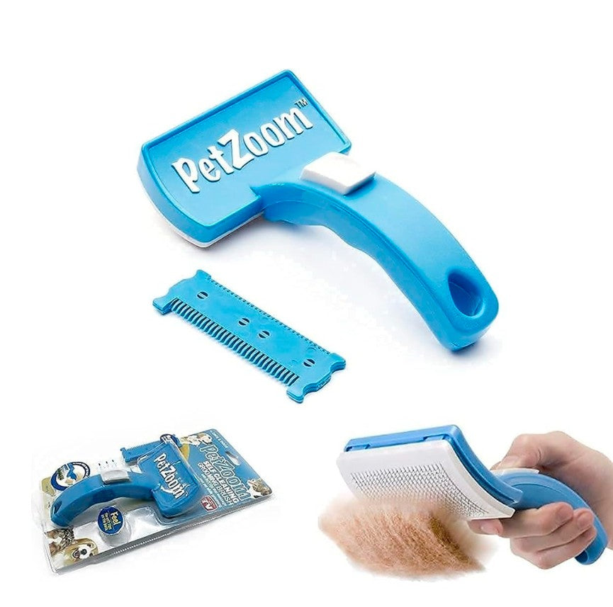 CEPILLO QUITA PELOS PARA PERROS Y GATOS